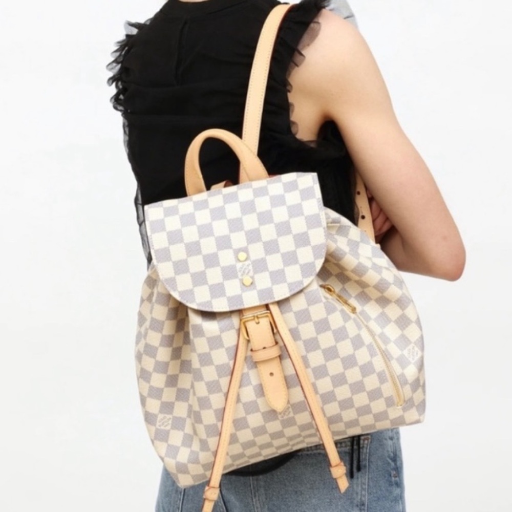 Louis Vuitton Damiere Azur Sperone backpack